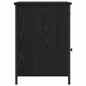 Noční skříňka 2 pcs Černý dub 40 x 42 x 60 cm kompozitní dřevo - obrázek 8