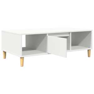Konferenční stolek Bílá 102 x 55 x 35 cm kompozitní dřevo - obrázek 5