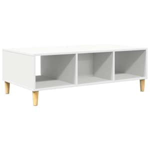 Konferenční stolek Bílá 102 x 55 x 35 cm kompozitní dřevo - obrázek 8