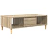 vidaXL Kohvilaud Sonoma tamm 102 x 55 x 35 cm Tehispuit
