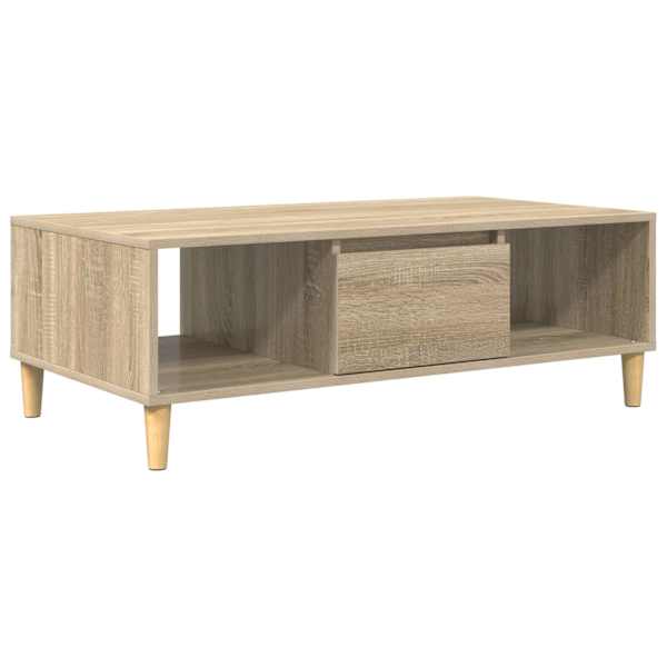 vidaXL Kohvilaud Sonoma tamm 102 x 55 x 35 cm Tehispuit