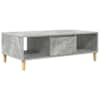 vidaXL Kohvilaud Betoonhall 102 x 55 x 35 cm Tehispuit