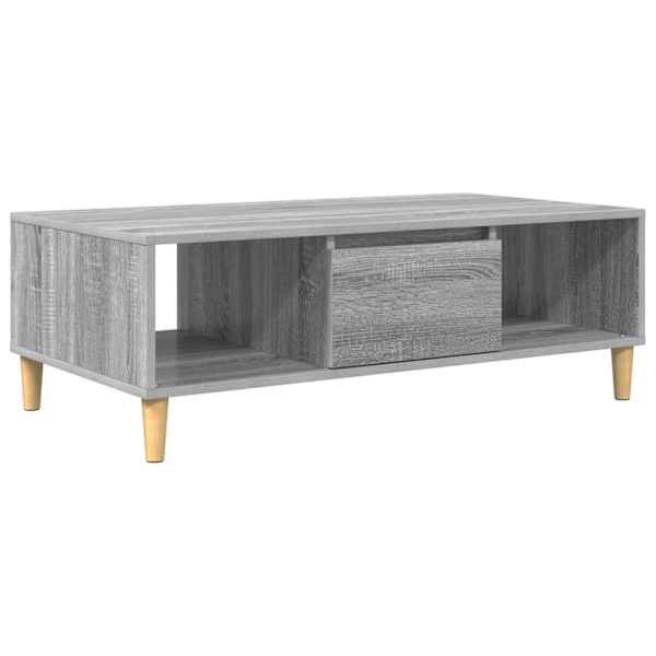vidaXL Kohvilaud Hall Sonoma 102 x 55 x 35 cm Tehispuit