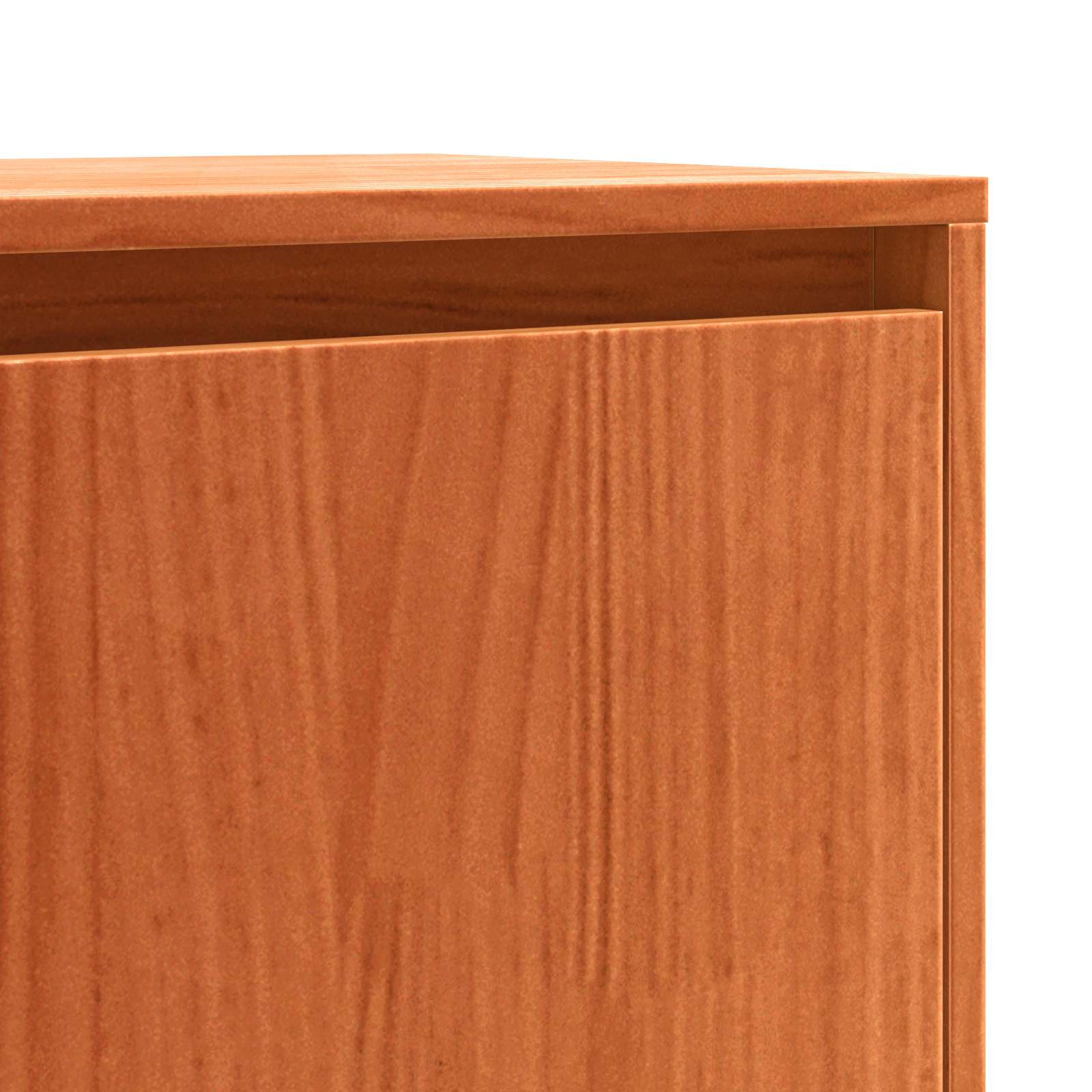 Strani šal Voskast rjav 110 x 34 x 75 cm Masivno borovo les - slika 10