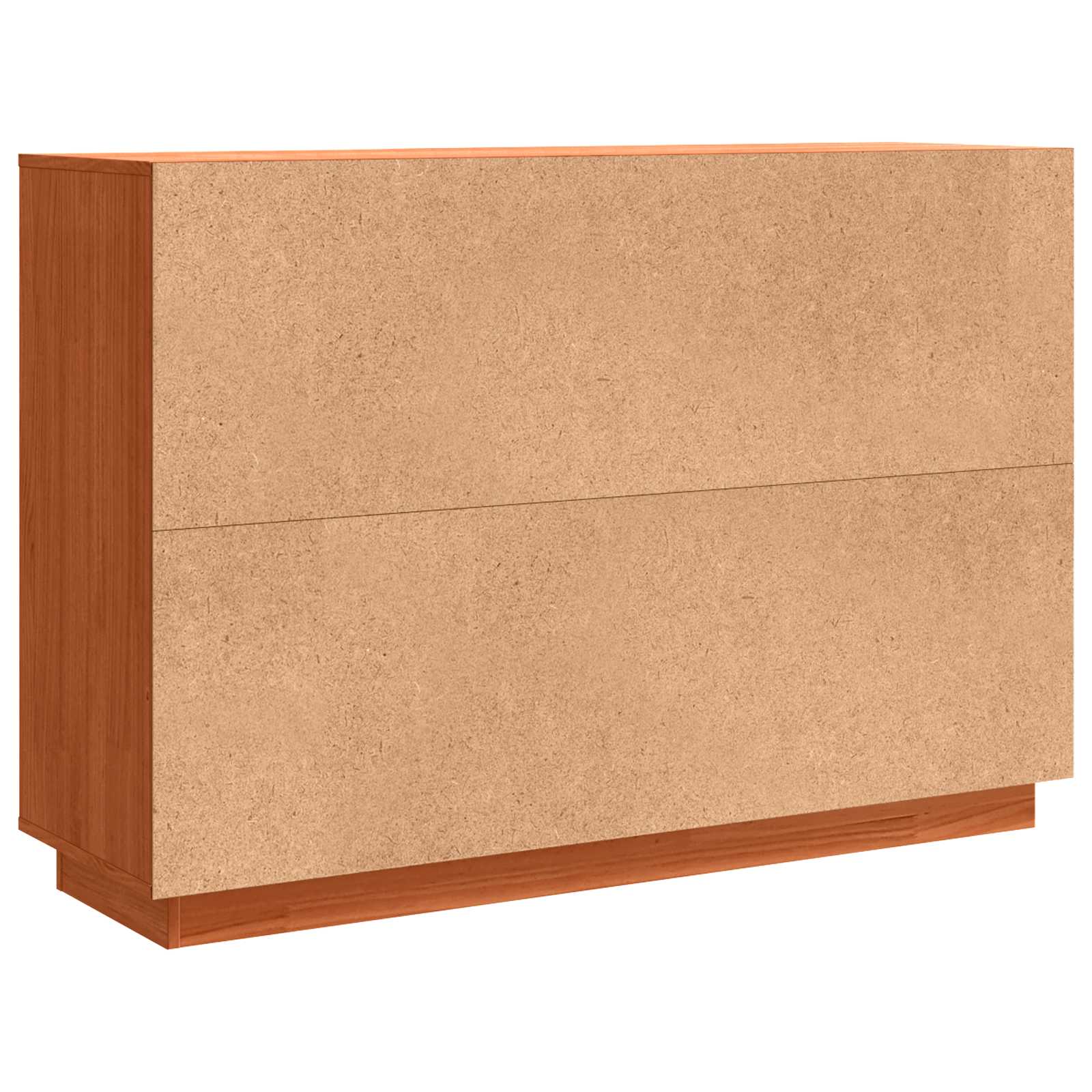 Strani šal Voskast rjav 110 x 34 x 75 cm Masivno borovo les - slika 8