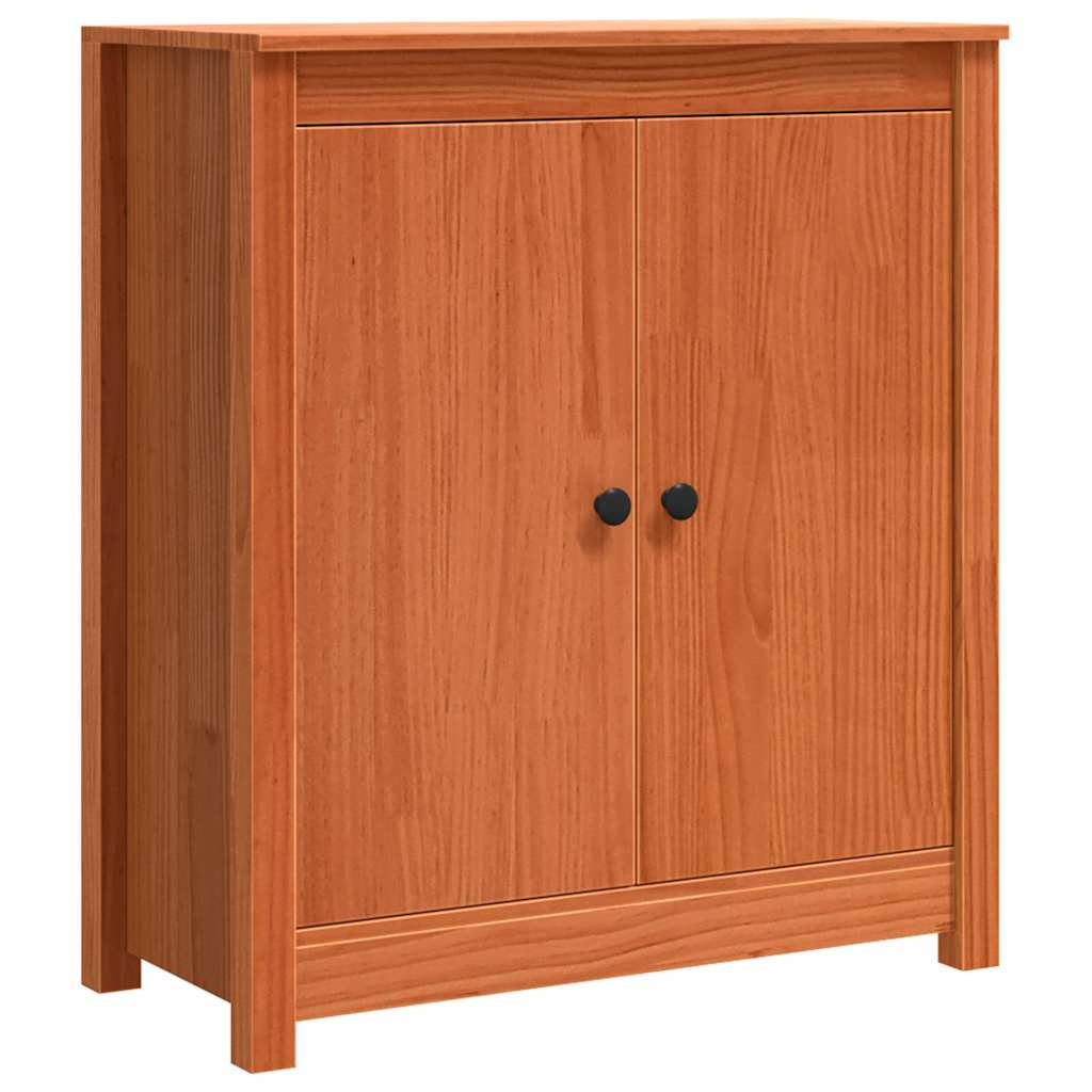  vidaXL Széf Barna 70 x 35 x 80 cm akciós termékkép 1