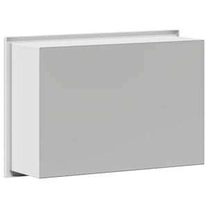Sprchový nik Bílá 30 x 20 x 9,5 cm Nerezová ocel - obrázek 7