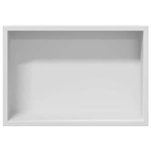 Sprchový nik Bílá 30 x 20 x 9,5 cm Nerezová ocel - obrázek 5