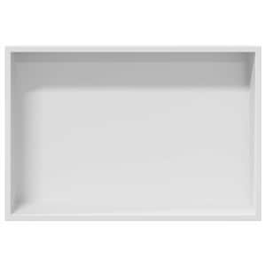 Sprchový nik Bílá 45 x 30 x 9,5 cm Nerezová ocel - obrázek 5