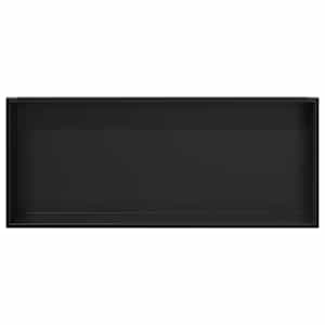 Sprchový nik Černá 75 x 30 x 9,5 cm Nerezová ocel - obrázek 5
