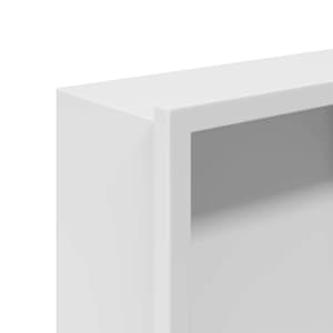 Sprchový nik Bílá 75 x 30 x 9,5 cm Nerezová ocel - obrázek 8