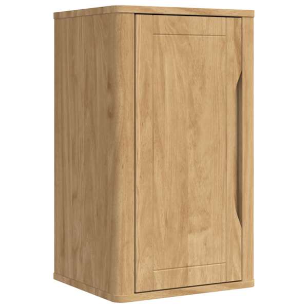 vidaXL Vannitoa seinakapp riiuliga FLORO Vahapruun 35 x 30 x 60 cm