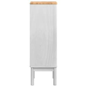 Koupelnová skříň se zásuvkou FLORO Bílá 35 x 30 x 90 cm - obrázek 7