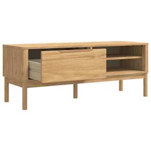 Lavice do chodby s policí FLORO Voskově hnědá 115 x 40 x 45 cm - obrázek 5