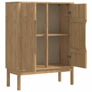 Servírovací skříň FLORO Voskově hnědá 70 x 30 x 70,5 cm - obrázek 5