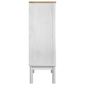 Servírovací skříň FLORO Bílá 70 x 30 x 70,5 cm - obrázek 7