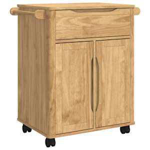 vidaXL K&ouml;&ouml;gik&auml;ru FLORO Vahapruun 72,5 x 45 x 80 cm Kindel m&auml;nnipuidust