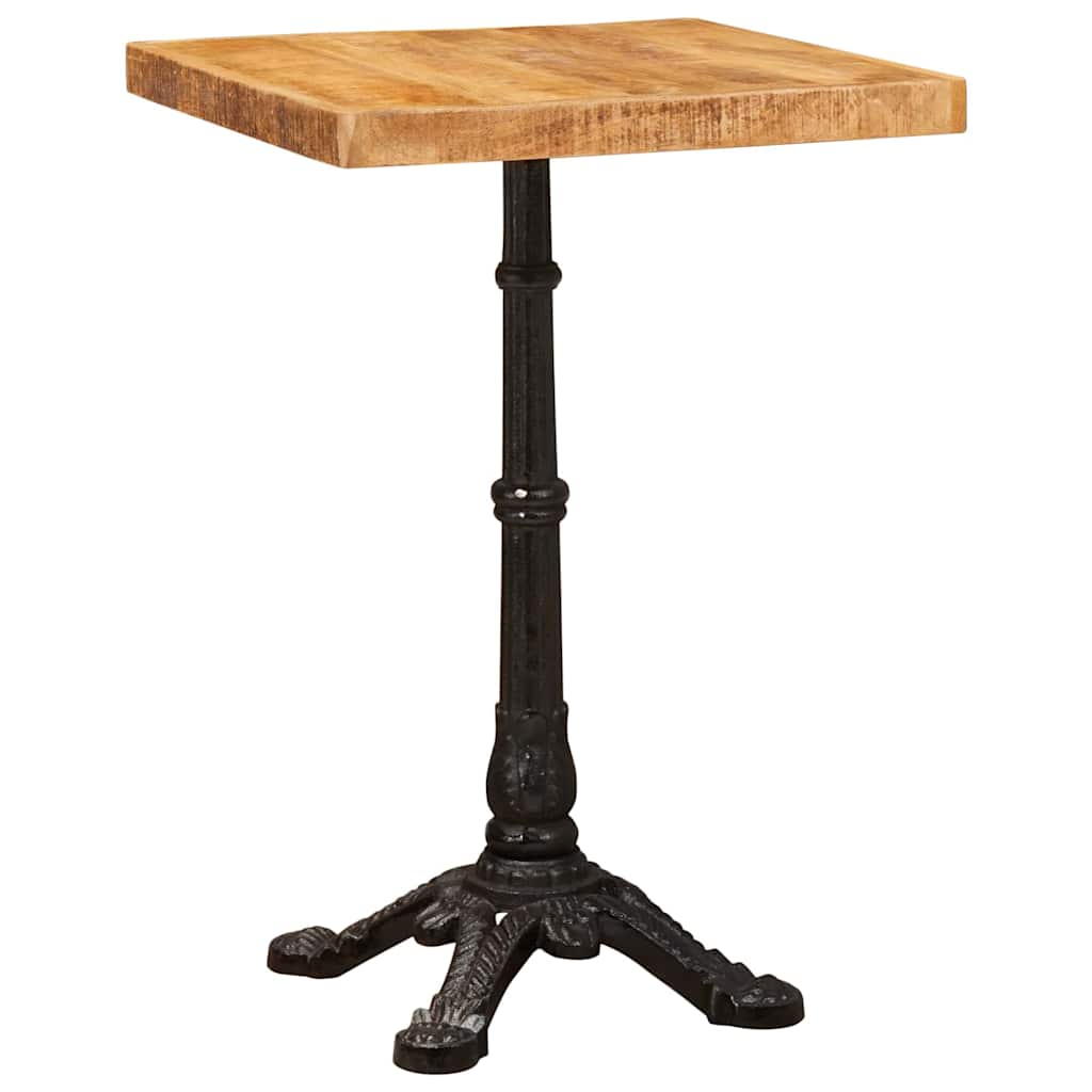 vidaXL Masă bistro Maro 50 x 50 x 76 cm Lemn masiv de mango