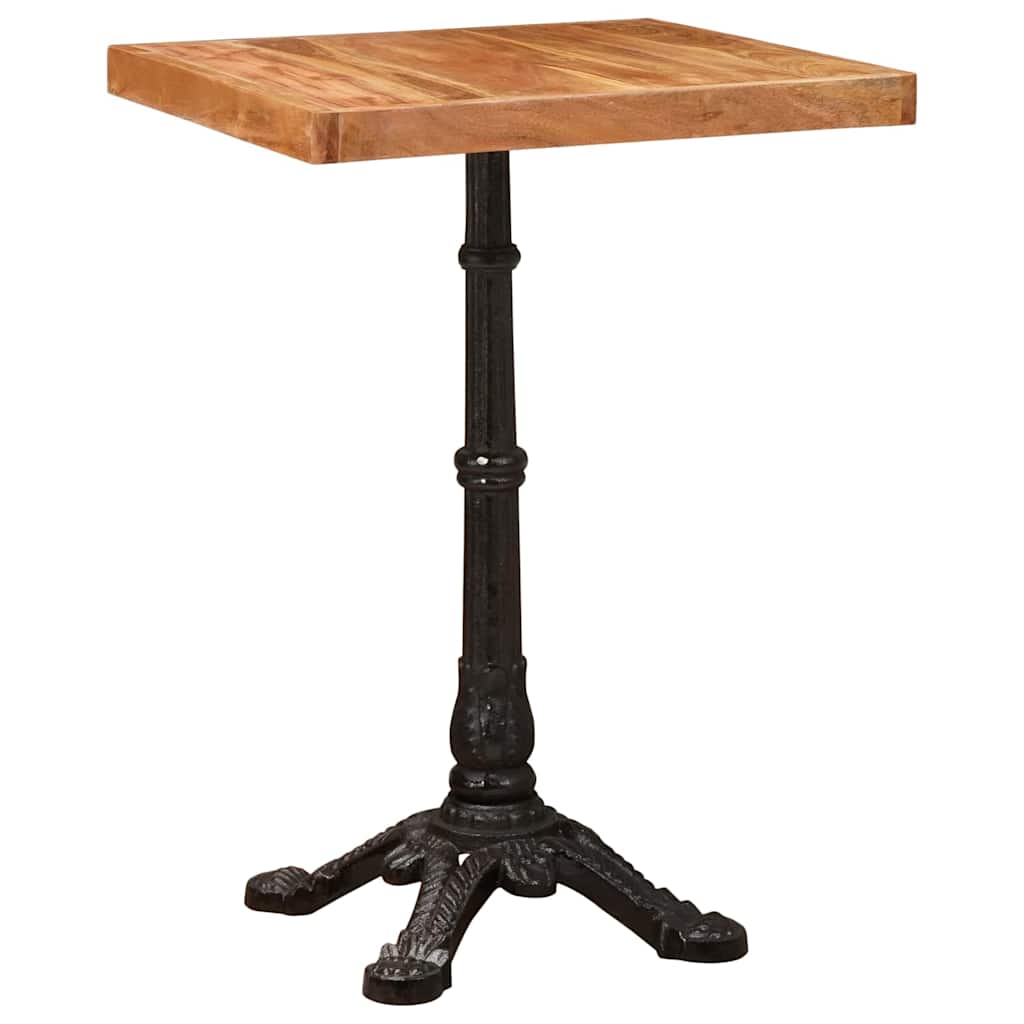 vidaXL Bistrotafel Bruin 50 x 50 x 76 cm Massief acaciahout