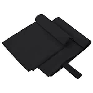Sportovní osušky 2 pcs Černá 50 x 30 cm Polyester a polyamid - obrázek 1