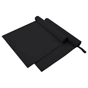 Sportovní osušky 2 pcs Černá 180 x 90 cm Polyester a polyamid - obrázek 1