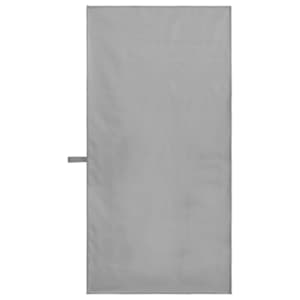 Sportovní osušky 2 pcs Tmavě šedá 100 x 50 cm - obrázek 4