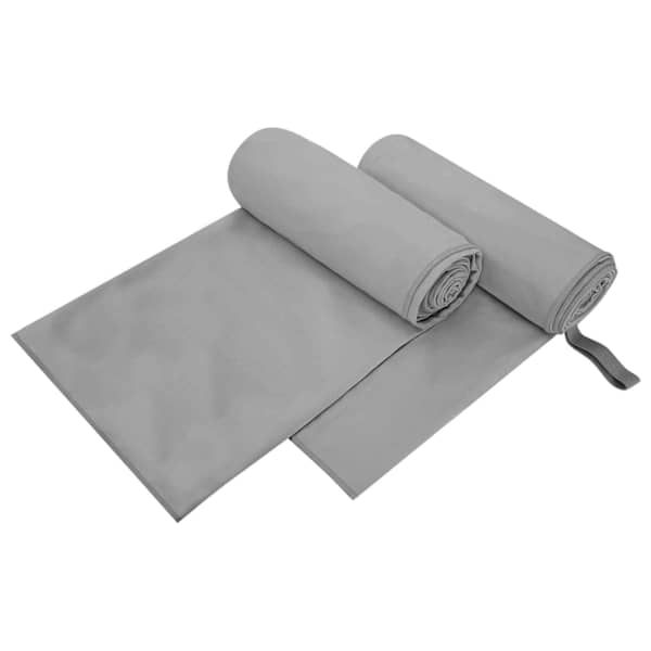 vidaXL Spordir&auml;tikud 2 tk Tumehall 200 x 100 cm