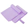 vidaXL Spordir&auml;tikud 2 tk Lilla 50 x 30 cm Pol&uuml;ester ja pol&uuml;amiid