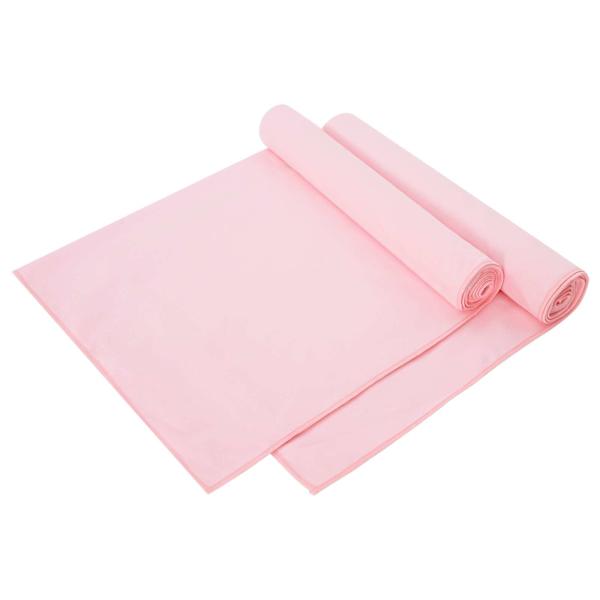 vidaXL Spordir&auml;tikud 2 tk Roosa 140 x 70 cm