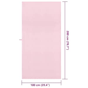 Sportovní osušky 2 pcs Růžová 200 x 100 cm Polyester a polyamid - obrázek 8