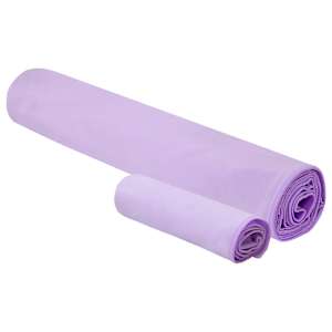 Sada sportovních ručníků 2 pcs Fialová textil - obrázek 2