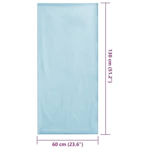 Venkovní ručníky na křesla 2 pcs Modrá 130 x 60 cm - obrázek 9