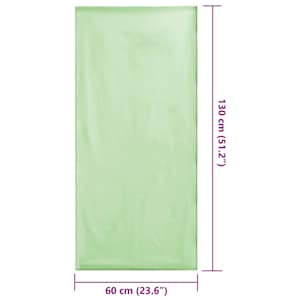 Venkovní ručníky na křesla 2 pcs Zelená 130 x 60 cm - obrázek 9