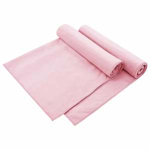 vidaXL V&auml;lis Tooli R&auml;tikud 2 tk Roosa 130 x 60 cm