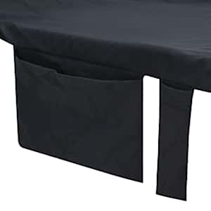 Ručníky na lehátko 2 pcs Černá 210 x 75 cm Polyester a polyamid - obrázek 7