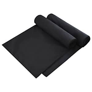 Ručníky na lehátko 2 pcs Černá 210 x 75 cm Polyester a polyamid - obrázek 2