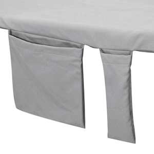 Ručníky na lehátko 2 pcs Tmavě šedá 210 x 75 cm - obrázek 7