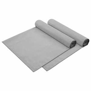 Ručníky na lehátko 2 pcs Tmavě šedá 210 x 75 cm - obrázek 2