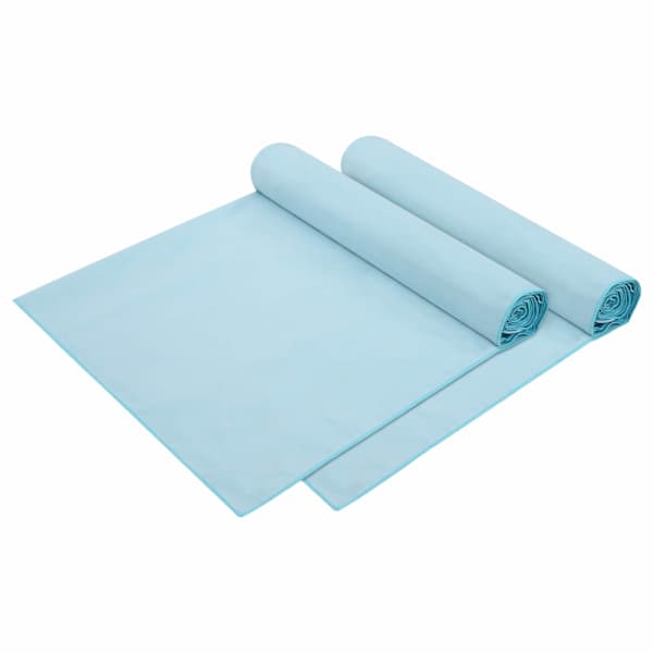 vidaXL P&auml;ikesevoodi linad 2 tk Sinine 210 x 75 cm