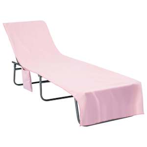 Ručníky na lehátko 2 pcs Růžová 210 x 75 cm - obrázek 3