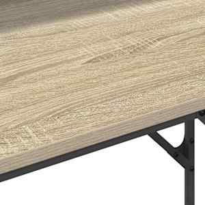 Stůl s policí Sonoma dub 100 x 50 x 86,5 cm kompozitní dřevo - obrázek 11