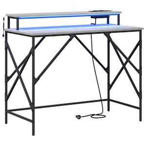 vidaXL Laud Hall Sonoma 100 x 50 x 86,5 cm Tehispuit