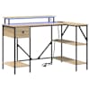 vidaXL Laud Sonoma tamm 120 x 79 x 86,5 cm Tehispuit