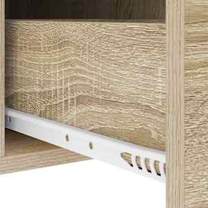 Noční skříňka 2 pcs Sonoma dub 30 x 48 x 61 cm kompozitní dřevo - obrázek 11