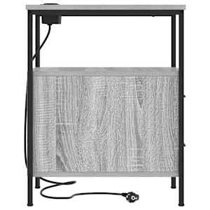 Noční skříňka Šedá Sonoma 30 x 48 x 61 cm kompozitní dřevo - obrázek 7
