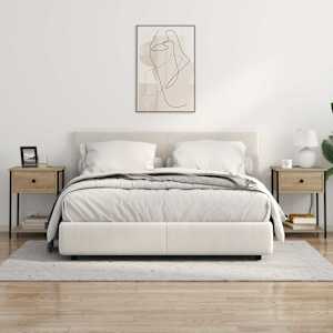 Noční skříňka Sonoma dub 42 x 41 x 56 cm kompozitní dřevo - obrázek 4