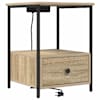 vidaXL &Ouml;&ouml;lambi kapp Sonoma tamm 42 x 41 x 56 cm Tehispuit