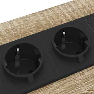 Noční skříňka 2 pcs Sonoma dub 42 x 41 x 61 cm kompozitní dřevo - obrázek 10