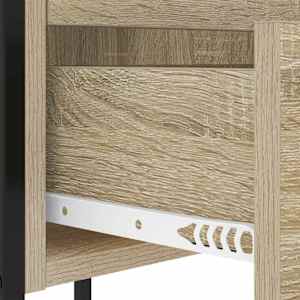 Noční skříňka 2 pcs Sonoma dub 42 x 41 x 61 cm kompozitní dřevo - obrázek 11