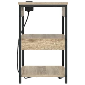 Noční skříňka 2 pcs Sonoma dub 41 x 31 x 51 cm kompozitní dřevo - obrázek 7